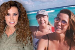 Sabine Moussier y su madre