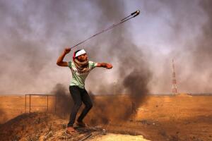 Los disturbios en Gaza empezaron el fin de semana y han agudizado las tensiones entre palestinos e israelíes.