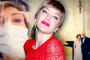 Laura Flores no se marchó a México sin antes casarse por la iglesia con su marido Matthew Flannery