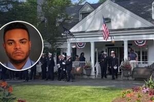 Inician las honras fúnebres del bombero que murió ahogado en Nueva Jersey.