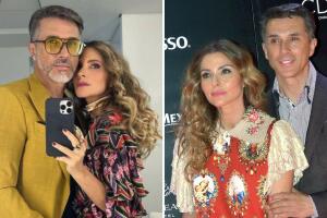 Sergio Mayer e Issabela Camil