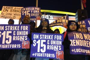 Imágenes de la Lucha por los 15 en Chicago