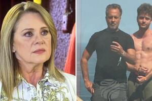 Erika Buenfil lloró tras acercamiento de su hijo Nicolás con su papá: “No sabía cómo manejarlo”