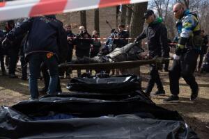 Russian Retreat From Bucha Reveals Scores Of Civilian Deaths