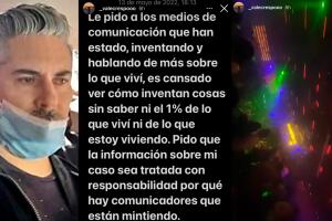 Este fue el comunicado que publicó Valentina Crespo. Este domingo 15 de mayo también colgó imágenes de lo que parece ser una discoteca. 