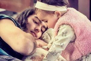 Sergio Mayer Jr. y su hija Mila