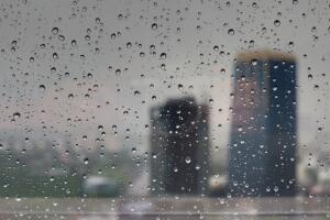 Lluvia en la ventana