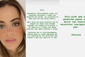 Daniella Bertie lanzó este comunicado tras ser confundida con la hija de Diego Bertie.