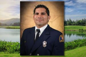 Bombero desaparecido