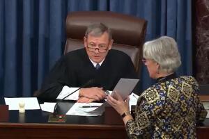 Senate Impeachment Trial Of President Donald Trump Continues