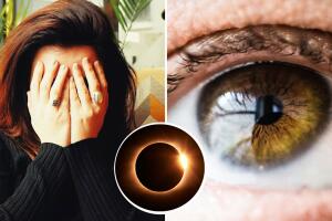 Daño ocular después del eclipse