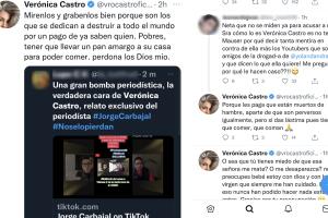 Verónica Castro se defendió de con estos de las acusaciones por supuestas conversaciones con menores de edad.