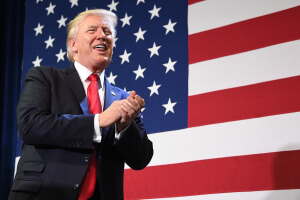 Donald Trump en Springfield, Missouri, donde empezó la promoción de su plan de reforma de impuestos.
