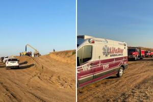 Antes de las 7:00 am, las autoridades fueron llamadas a la zona de la Carretera 192 por el hallazgo.