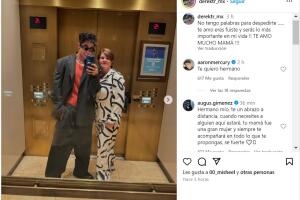 Derek Trejo despidió a su mamá tras su fallecimiento.