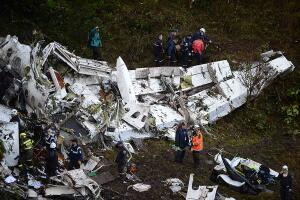 Imágenes del accidente trágico del Chapecoense