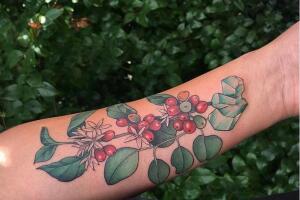 el braso de Julia Zuniga