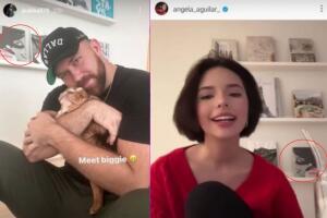 Josh Ball y Ángela Aguilar