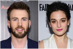 Chris Evans y Jenny Slate