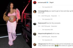 Usuarios reaccionan a post de Amina Muaddi sobre Rihanna.jpg