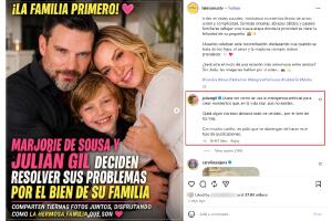Julián Gil reacciona a fotos hechas con IA