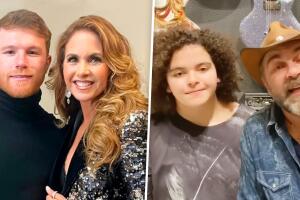Lucero responde si Mijares está celoso del 'Canelo' y si su hija tiene novio
