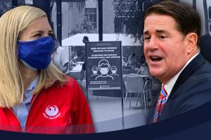 Kate Gallego  acusa al gobernador, Doug Ducey, de pensar más en su futuro político que en la gente de Arizona