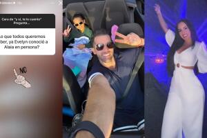 Según la periodista Mandy Fridmann, de Las Top News, Evelyn Beltrán aún "no" conoce personalmente a Alaïa, la hija de Toni Costa y Adamari López. 