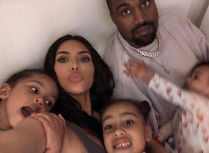 Kim Kardashian and Kanye West are parents of four children: North (6 years old), Saint (3), Chicago (1) and Psalm (2 months). The last two were born through surrogacy.