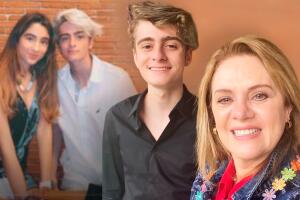 El hijo de Erika Buenfil se "deprimió" por terminar con su novia