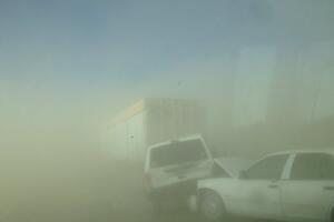 Tormenta de arena en California