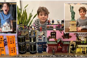 Luca Schneider niño hispano que es un 'genio del Lego' arma a los 6 años sets de Lego de miles de piezas
