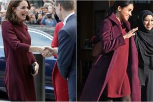 Kate y Meghan look embarazo
