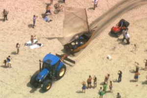 Grupo de balseros cubanos llegaron hasta Miami Beach