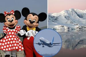 Además de Disneyland y la Antártida, hay otros sitios donde no puede pasar un avión