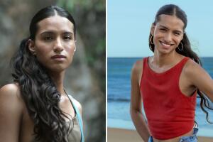 La actriz Trinidad González interpreta a Sicarú en 'El secreto del río'