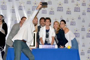 Emilio Osorio plasmó sus huellas