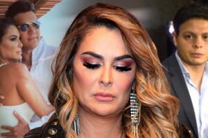 Ninel Conde, Larry Ramos y Giovanni Medina