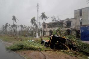 Ciclón Fani, la india