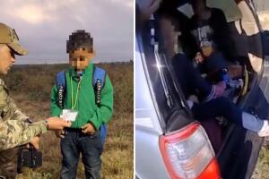 niños inmigrantes ilegales viajando solos frontera Condado Kinney Condado Hidalgo Río Grande Texas