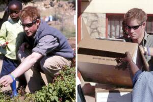 El príncipe Harry invitó a su boda a un huérfano que conoció hace 14 años en África