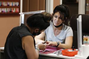 Virus Outbreak Nail Salons