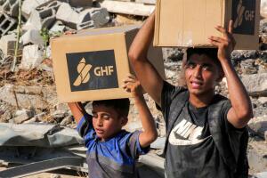 PALESTINIAN-ISRAEL-CONFLICT-GAZA-AID-GHF