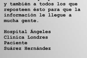 Héctor Suárez Gomís pide sangre para su papá 