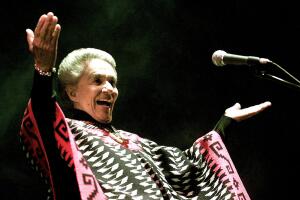 Costa Rican singer Chavela Vargas, 83, f