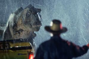 T-Rex en la película 'Jurassic Park' (1993)