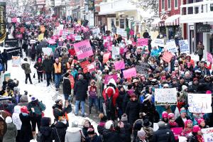 The IMDb Studio Coverage Of The Women's March On Main At The 2017 Sundance Film Festival - 2017 Park City