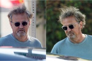 Así se fue captado Matthew Perry 5 días antes de su repentina muerte.  