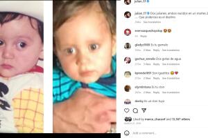 Julián Figueroa y su hijo José Julián