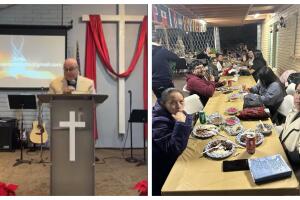 La iglesia El Buen Pastor brinda ayuda humanitaria a inmigrantes liberados de centros de detención, ofreciendo comida, internet y refugio.